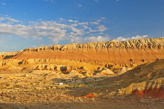 2 Days Tour: Altyn Emel National Park – Singing Dunes & Aktau Mountains - Katutau’s one-hour volcanic detour