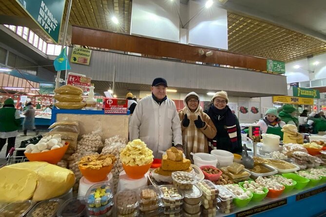 Almaty city & Shymbulak tour - Green Bazaar is the best taste of local life