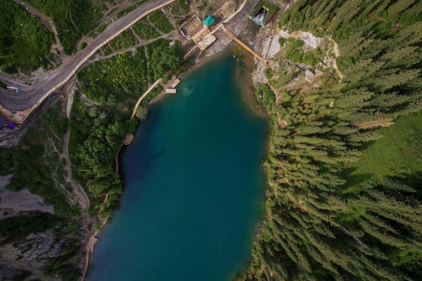 Almaty: Kolsay Lakes, Kaindy Lake & Black Canyon 1-Day Tour - The UAZ ride is part of the attraction
