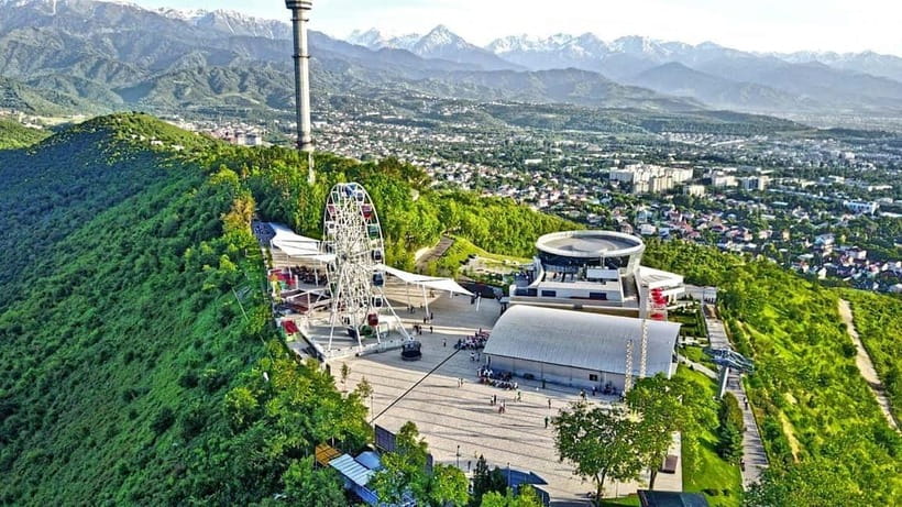 Almaty: Medeu, Shymbulak, and Koktobe Day Tour - Medeu Skating Rink and the first mountain views