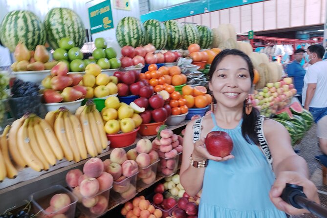 Almaty Walking Food Tour - Starting at the Bauyrzhan Momyshuly monument