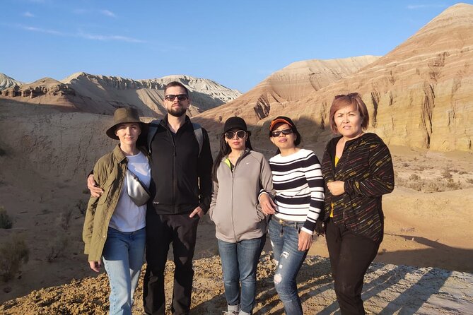 Altyn emel 2 days tour. (Singing dune, AkTau, KattyTau) - Aktau Mountains and the fossil fields