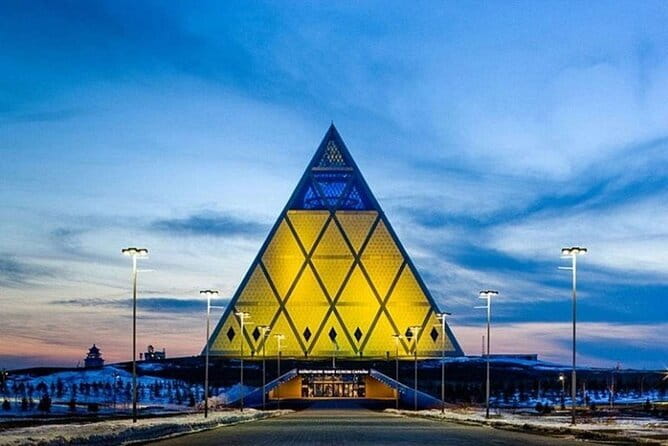 Astana City Tour: Authentic Private Full Day with Lunch + Pickup - Passing the Triumph Arch