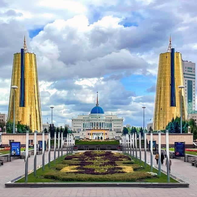 Astana City Tour: Certified Guide+Winetasting+All Inclusive - Atyrau Bridge links city design with the river