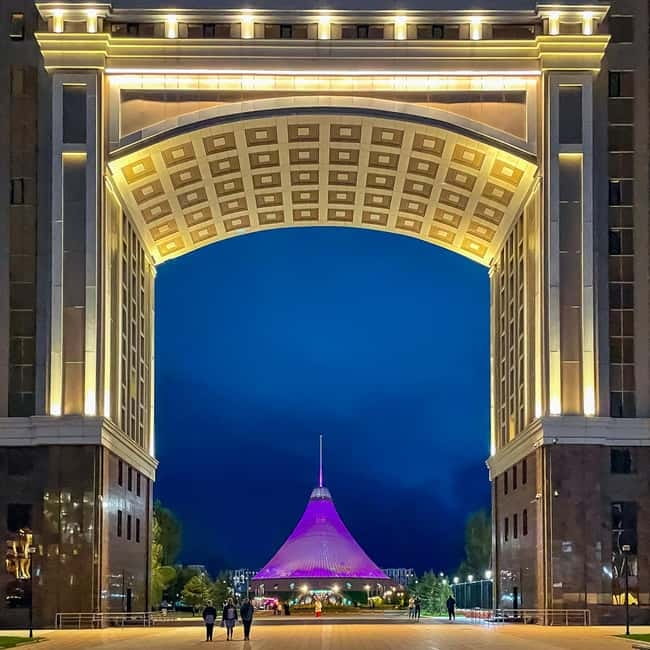 Astana City Tour: Explore Night City with a Certified Guide - Assumption Cathedral begins the cultural side