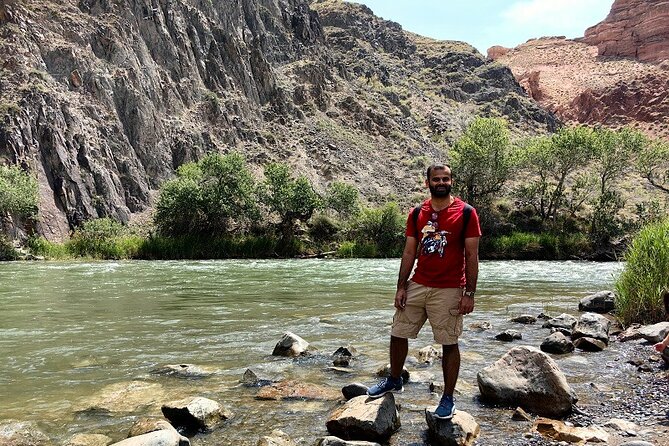 Discovering 6 Stunning Sights on Private Tour of Charyn Canyon - Austrian View and the Charyn River’s giant curve