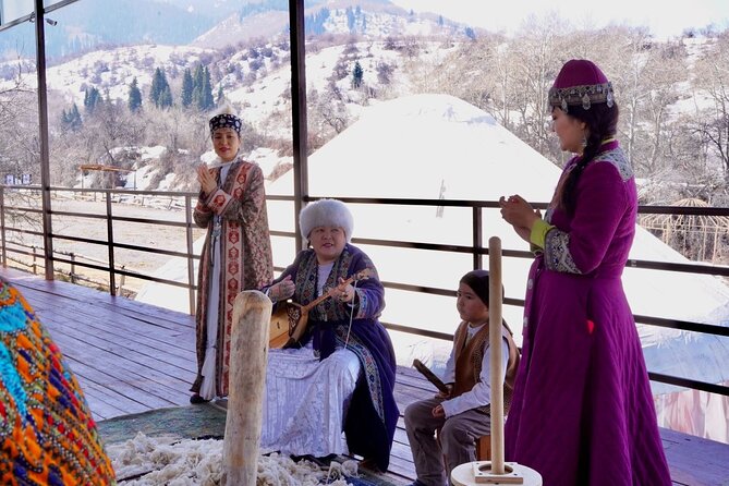 Kazakh Ethno-Village Tour - The horse show is the main event