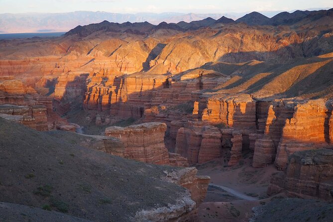 Kolsai Kaindy Lakes with Charyn Canyon Lunch Included - Charyn Canyon before the crowds and heat