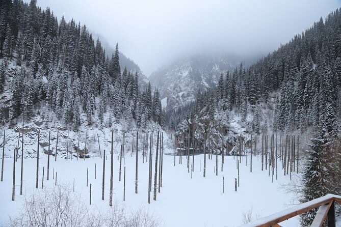 Private Charyn Canyon, Kolsai Lake with Optional Kaindy Lake tour - Moon Canyon and Black Canyon bring darker colors